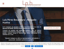 Tablet Screenshot of lpb-abogados.com